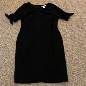 Black maternity dress